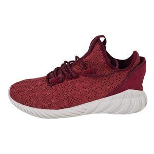 Adidas Men Originals Tubular Doom Sock  Primeknit Sports RED White SZ 10.5